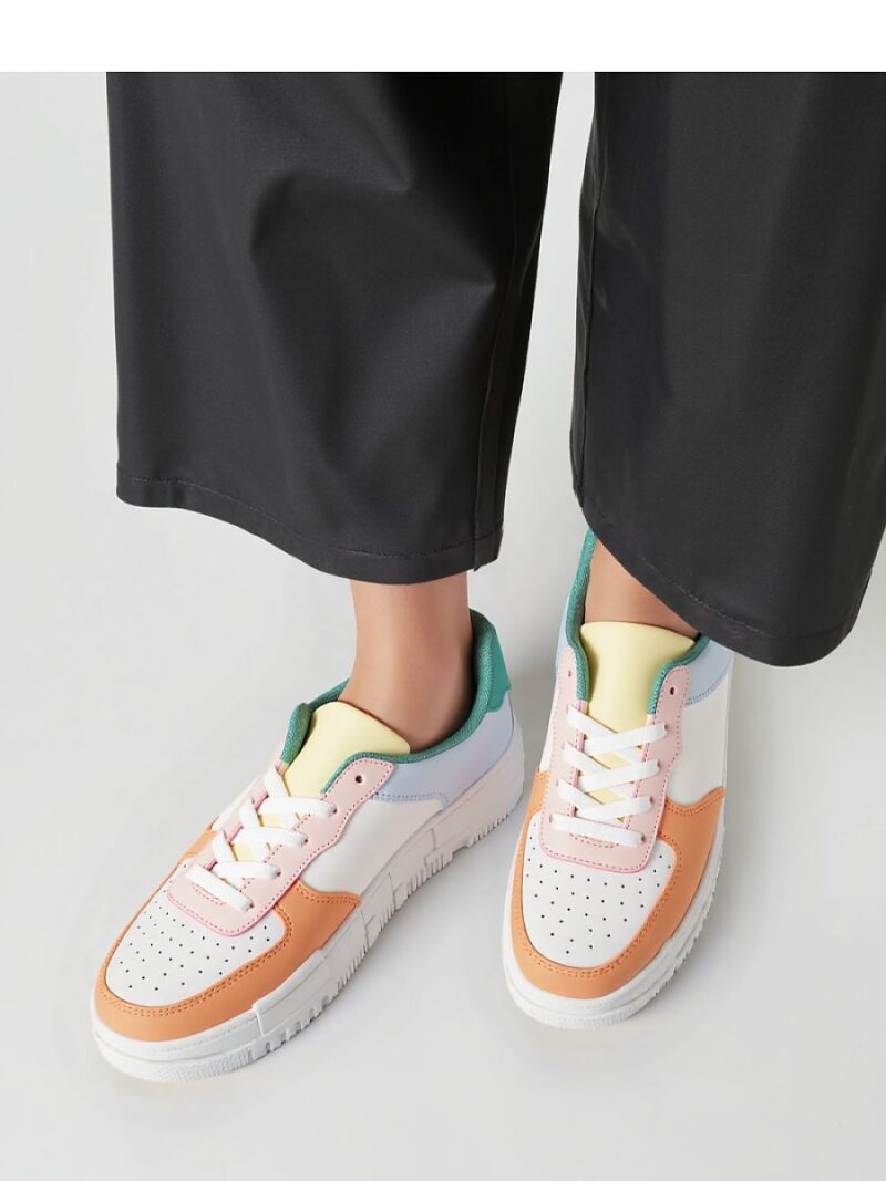 Damskie Sneakersy VEXANA ORANGE - Inello - obrazek 2