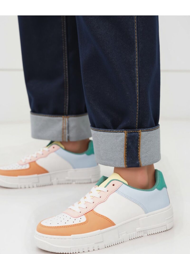 Damskie Sneakersy VEXANA ORANGE - Inello - obrazek 3