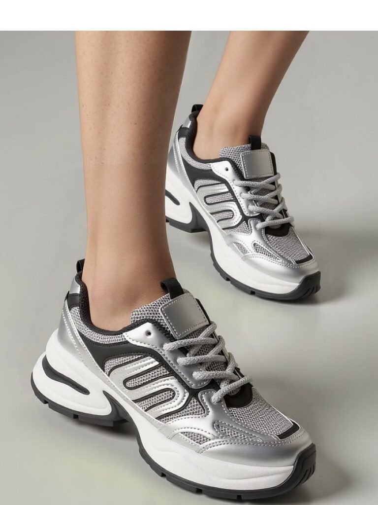 Damskie Sneakersy YNOVA SILVER - Inello