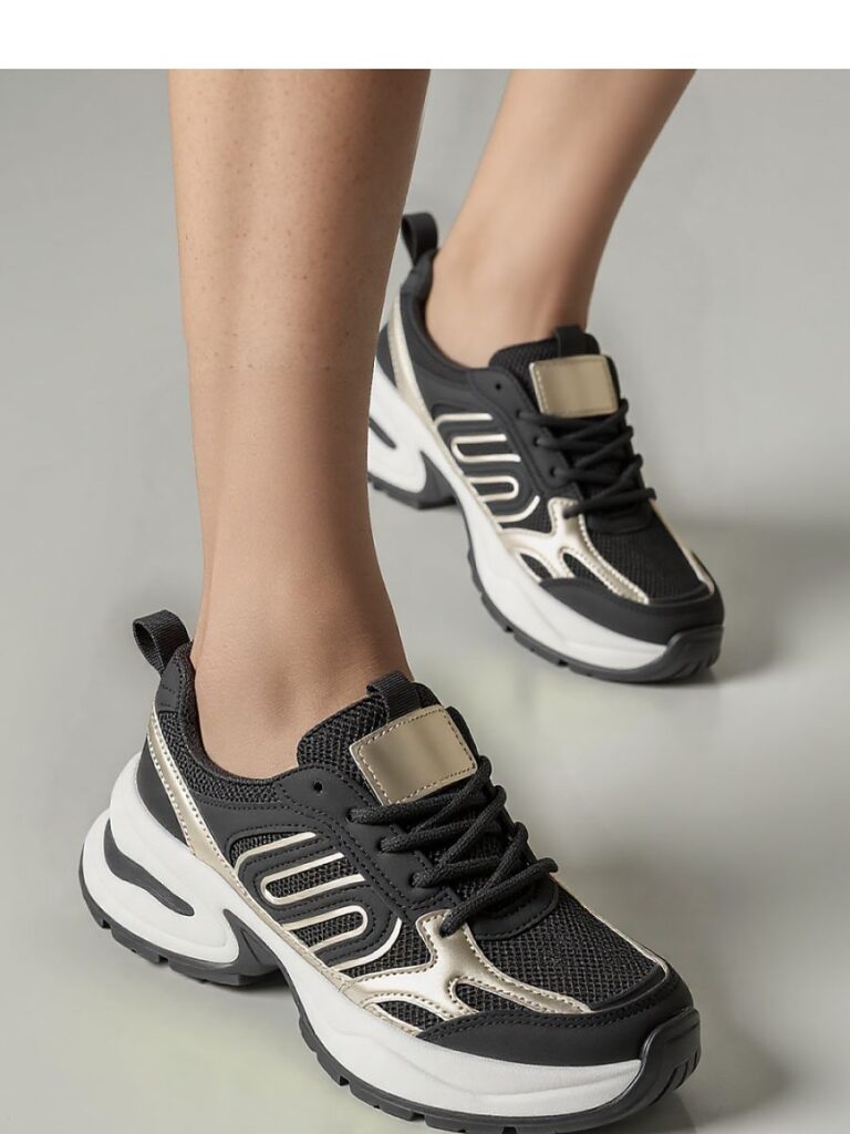 Damskie Sneakersy YNOVA BLACK - Inello