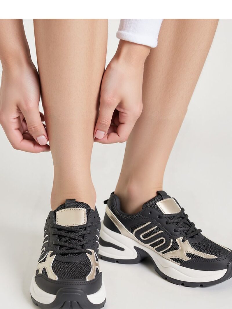 Damskie Sneakersy YNOVA BLACK - Inello - obrazek 2