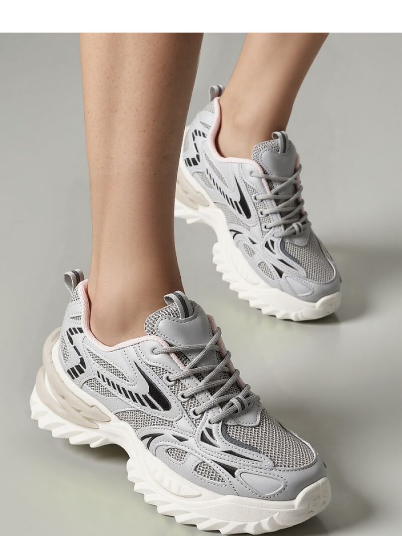 Damskie Sneakersy JAYDEN SILVER - Inello - obrazek 2
