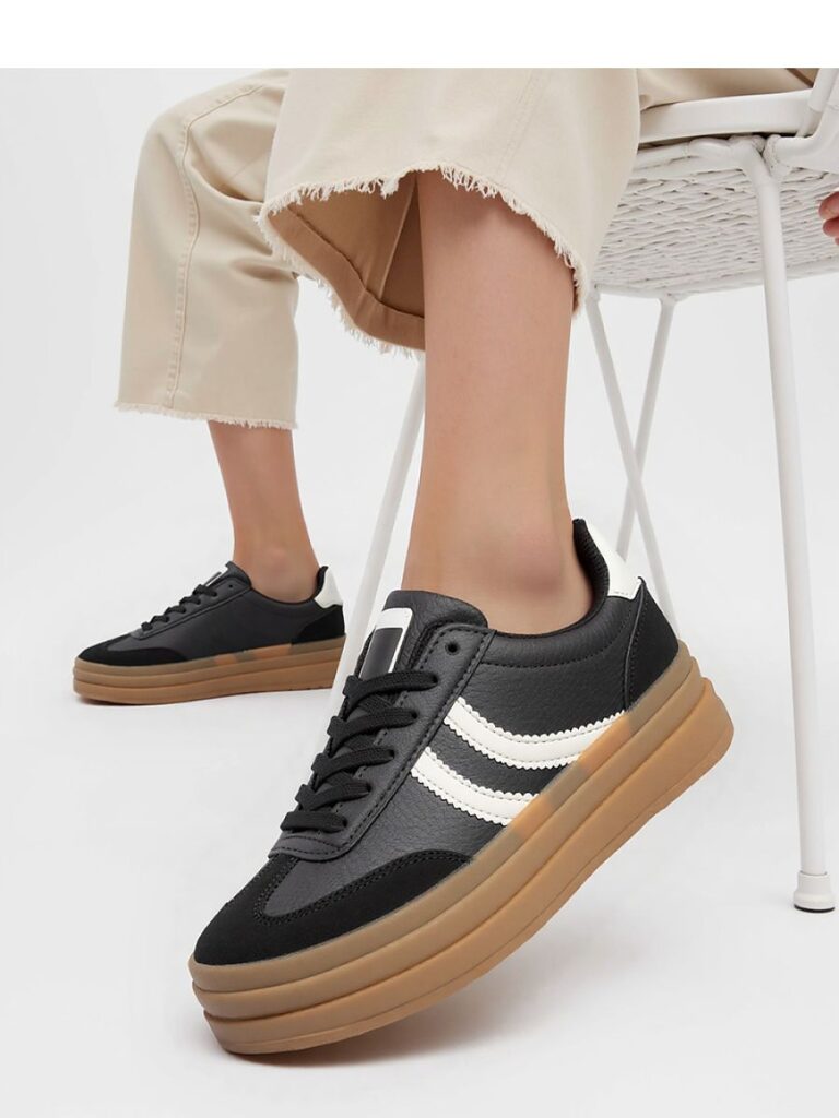 Damskie Sneakersy LUMI Black - Inello