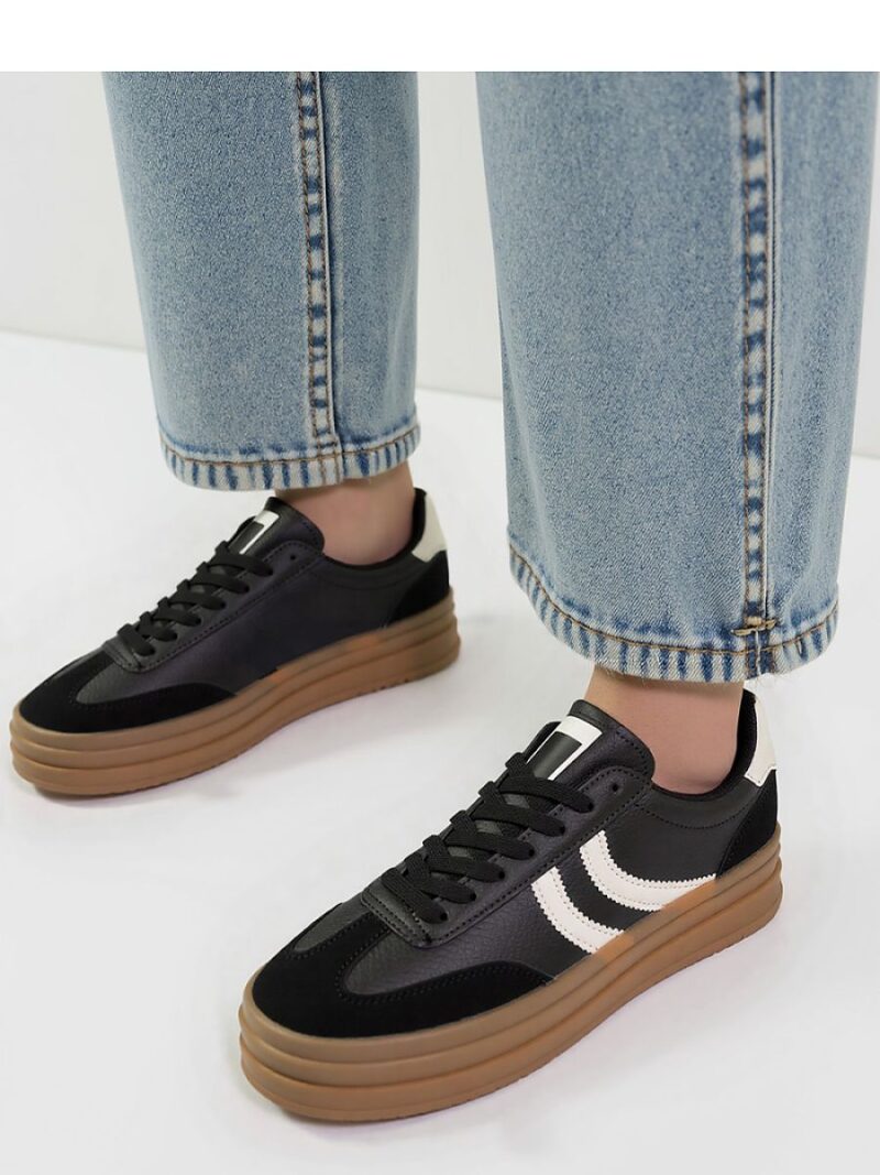 Damskie Sneakersy LUMI Black - Inello - obrazek 3