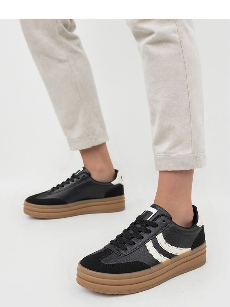 Damskie Sneakersy LUMI Black - Inello - obrazek 4