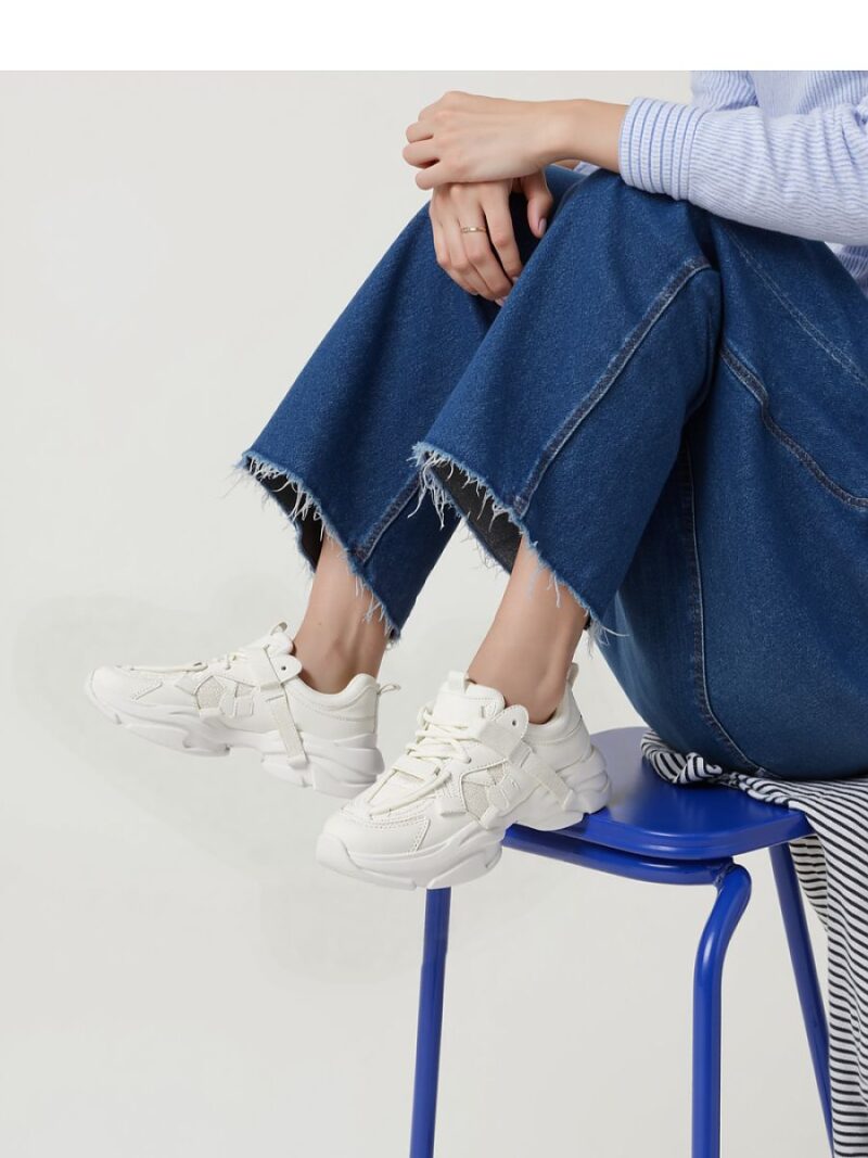 Damskie Sneakersy TITAN ? White - Inello - obrazek 4