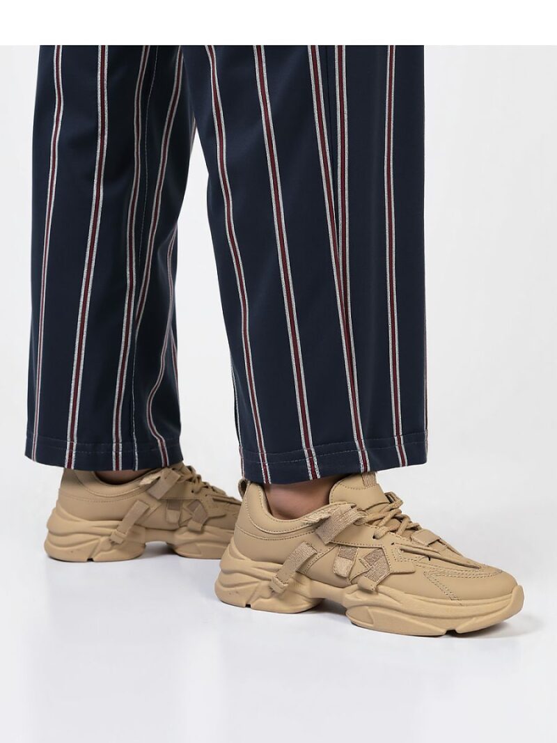 Damskie Sneakersy TITAN ? Khaki - Inello - obrazek 3