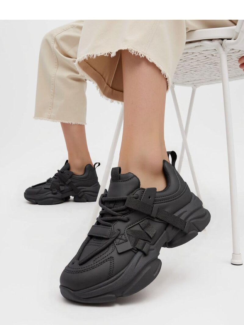 Damskie Sneakersy TITAN ? Black - Inello - obrazek 2