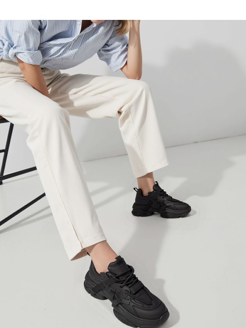 Damskie Sneakersy TITAN ? Black - Inello - obrazek 4