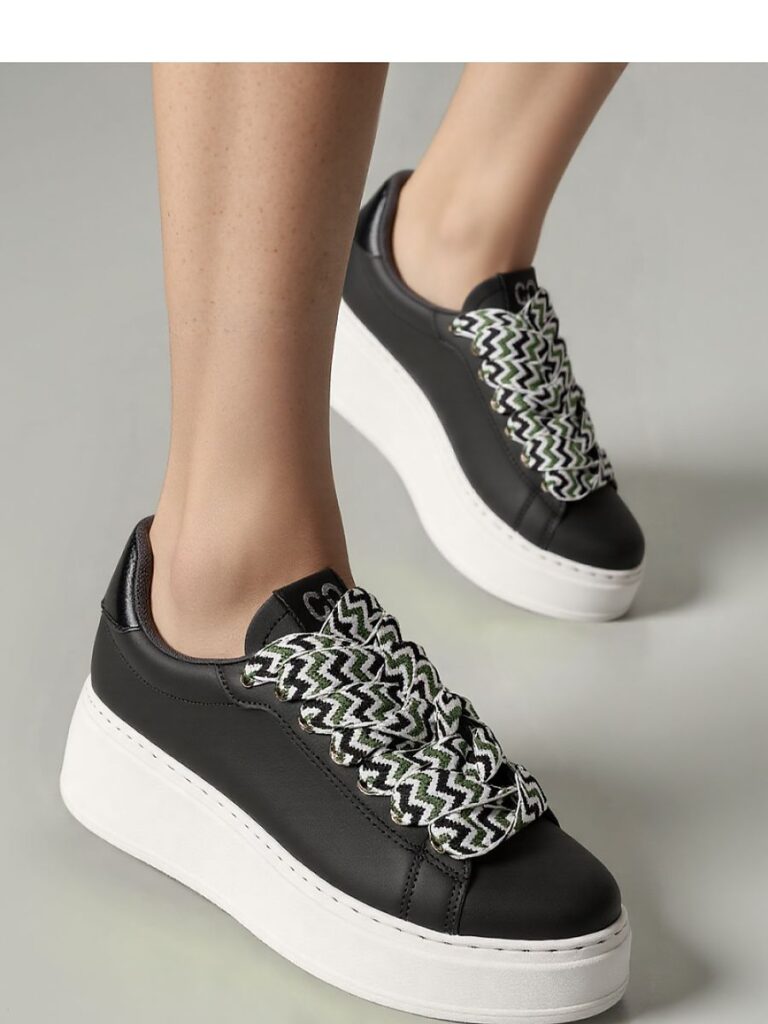 Damskie Sneakersy ZARAX - Black - Inello