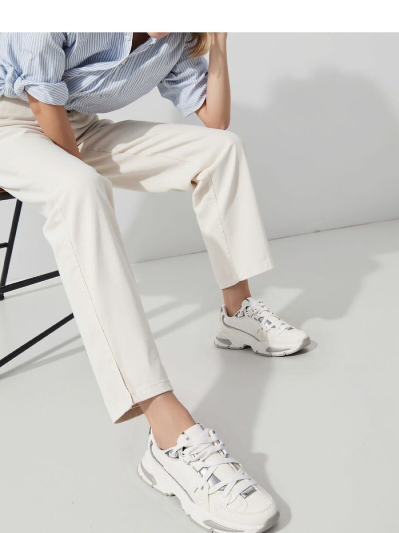 Damskie Sneakersy CELESTE ? White - Inello - obrazek 4