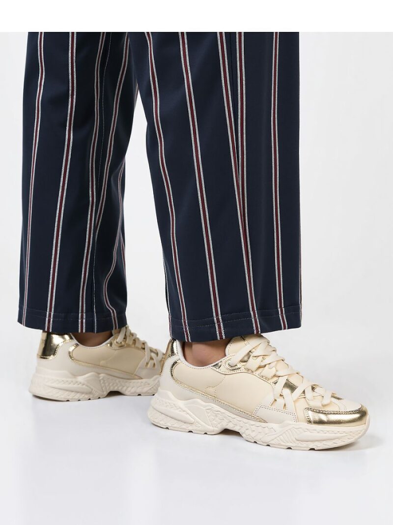 Damskie Sneakersy CELESTE ? Beige - Inello - obrazek 3