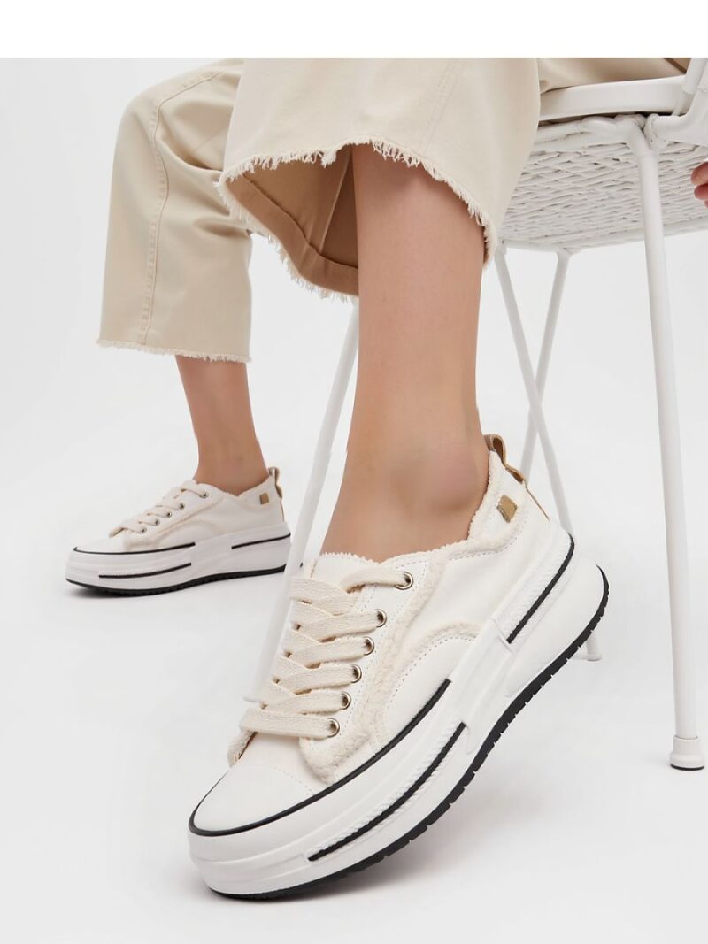 Damskie Sneakersy ROGUE ? White - Inello - obrazek 2