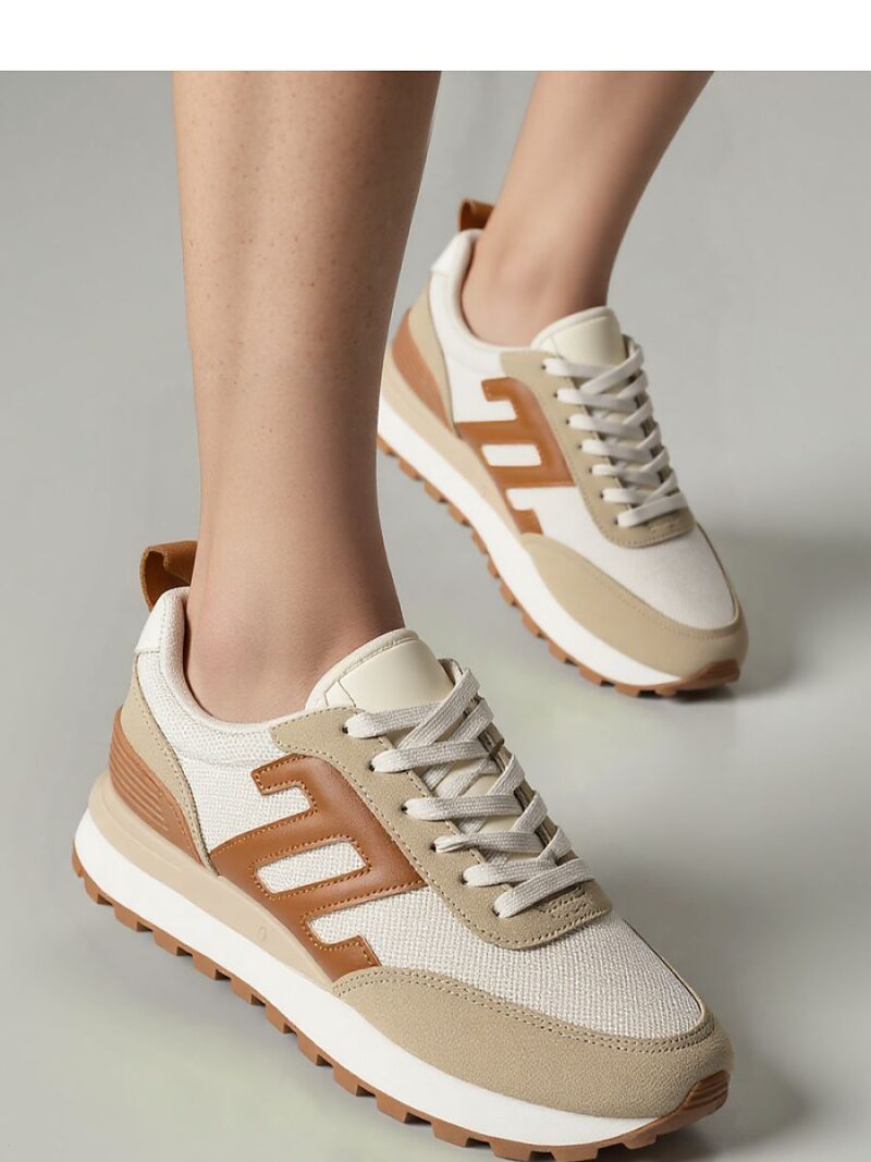Damskie Sneakersy VENTO ? Beige - Inello - obrazek 2