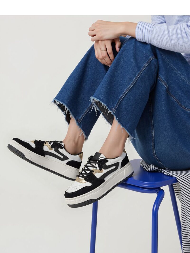 Damskie Sneakersy AVANA ? Black - Inello - obrazek 3