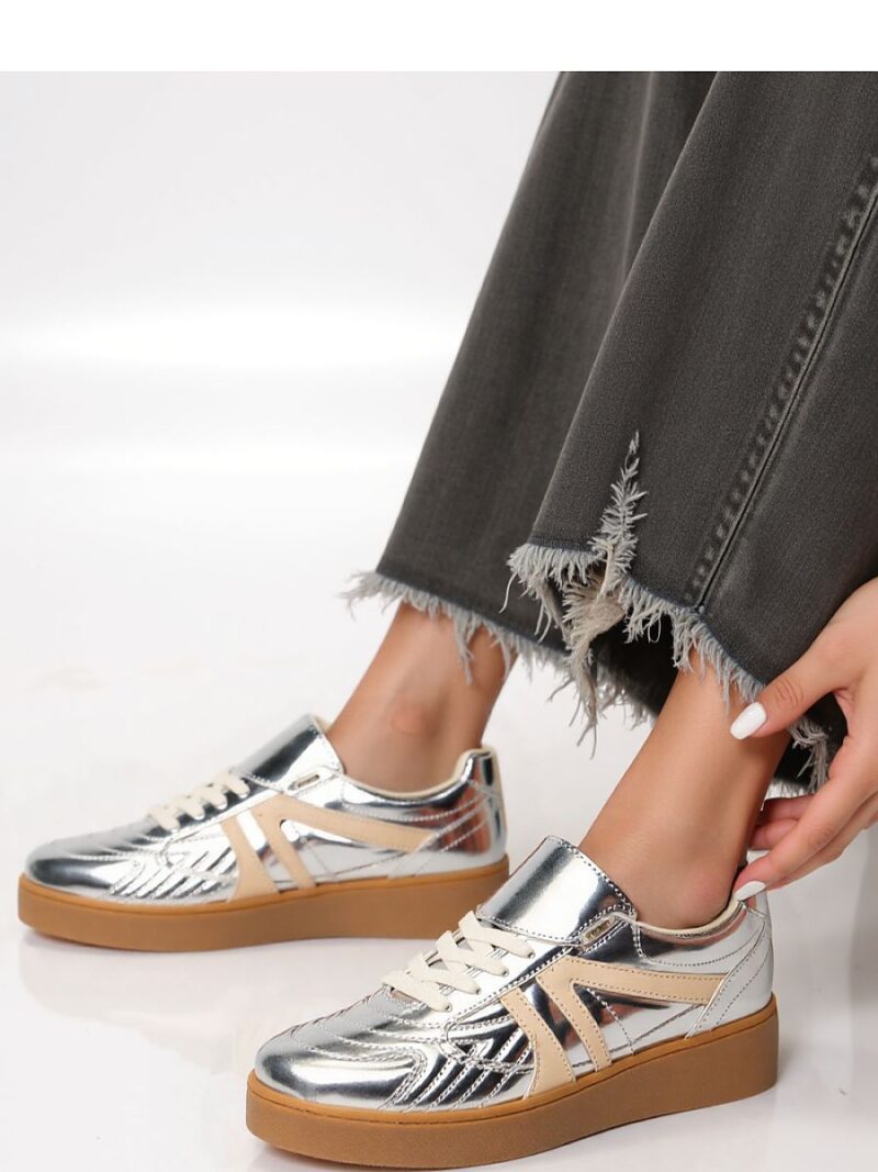 Damskie Sneakersy XERON ? SILVER - Inello - obrazek 2