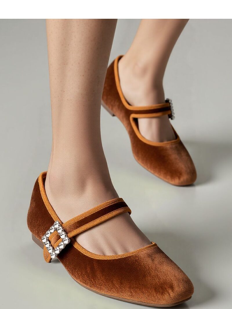 Damskie Baleriny FINDLAY ? CAMEL - Inello