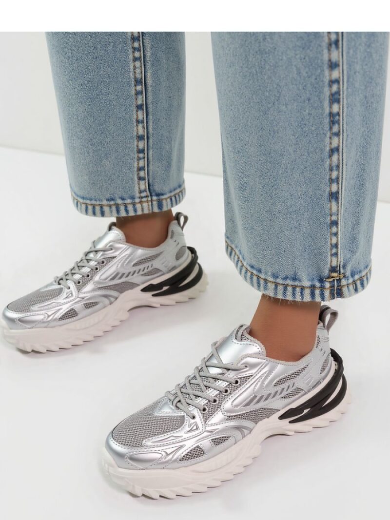 Damskie Sneakersy ZERON SILVER - Inello - obrazek 3