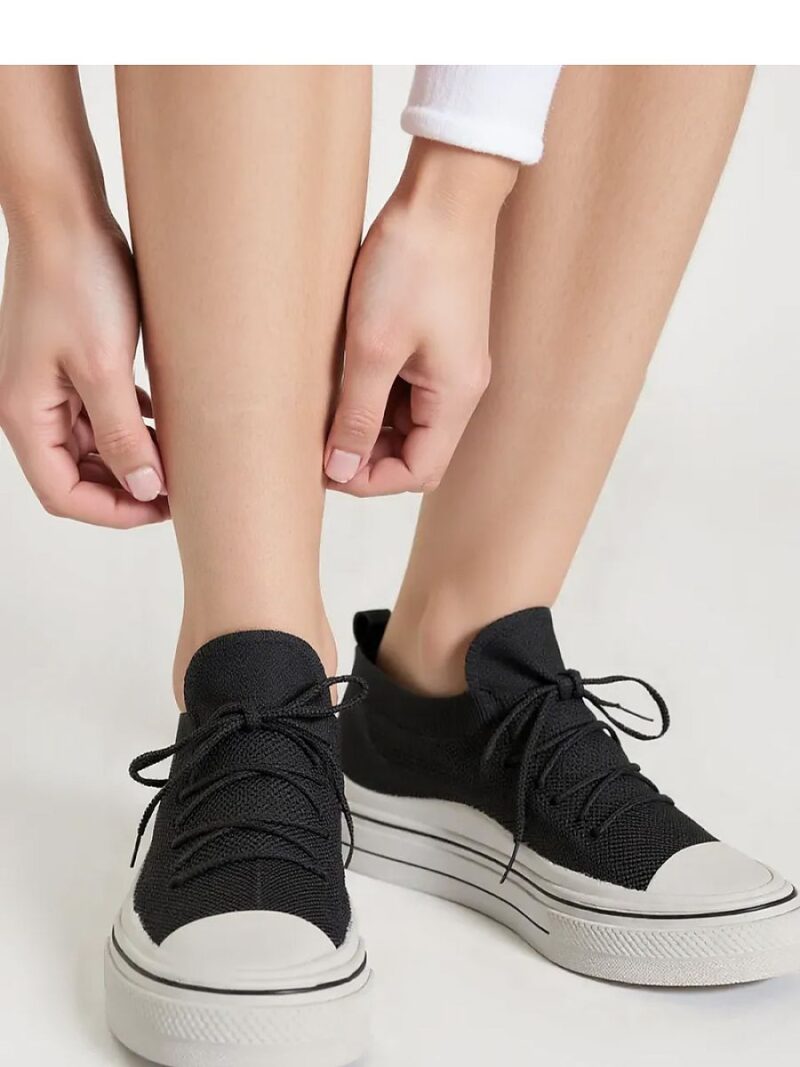 Damskie Sneakersy ZELMA BLACK - Inello - obrazek 2