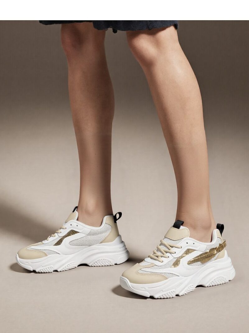 Damskie Sneakersy SOLARA GOLD - Inello - obrazek 2