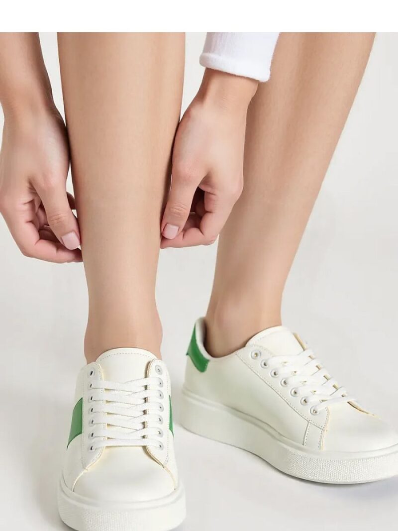 Damskie Sneakersy MONDAY GREEN - Inello - obrazek 3