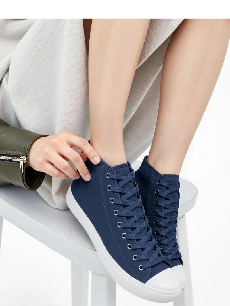 Damskie Trampki LIVIO NAVY - Inello - obrazek 2