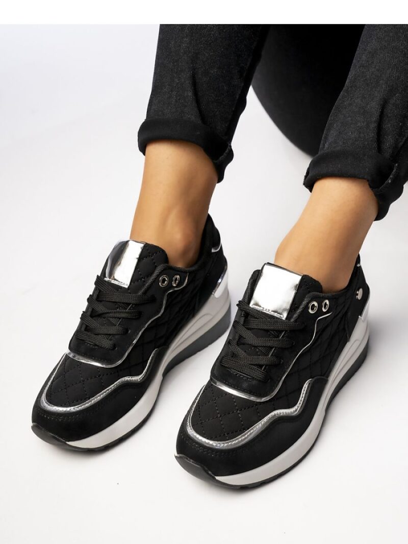 Damskie Sneakersy VELTARA BLACK - Inello - obrazek 2