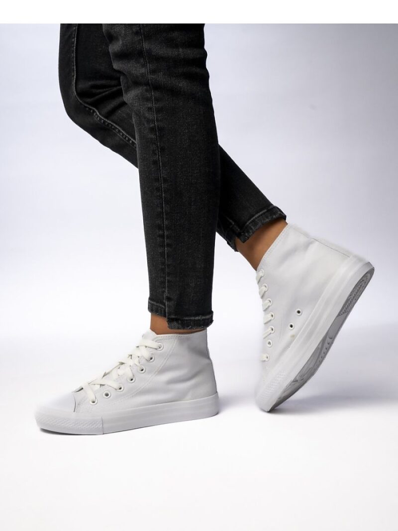 Damskie Trampki SOLIS WHITE - Inello