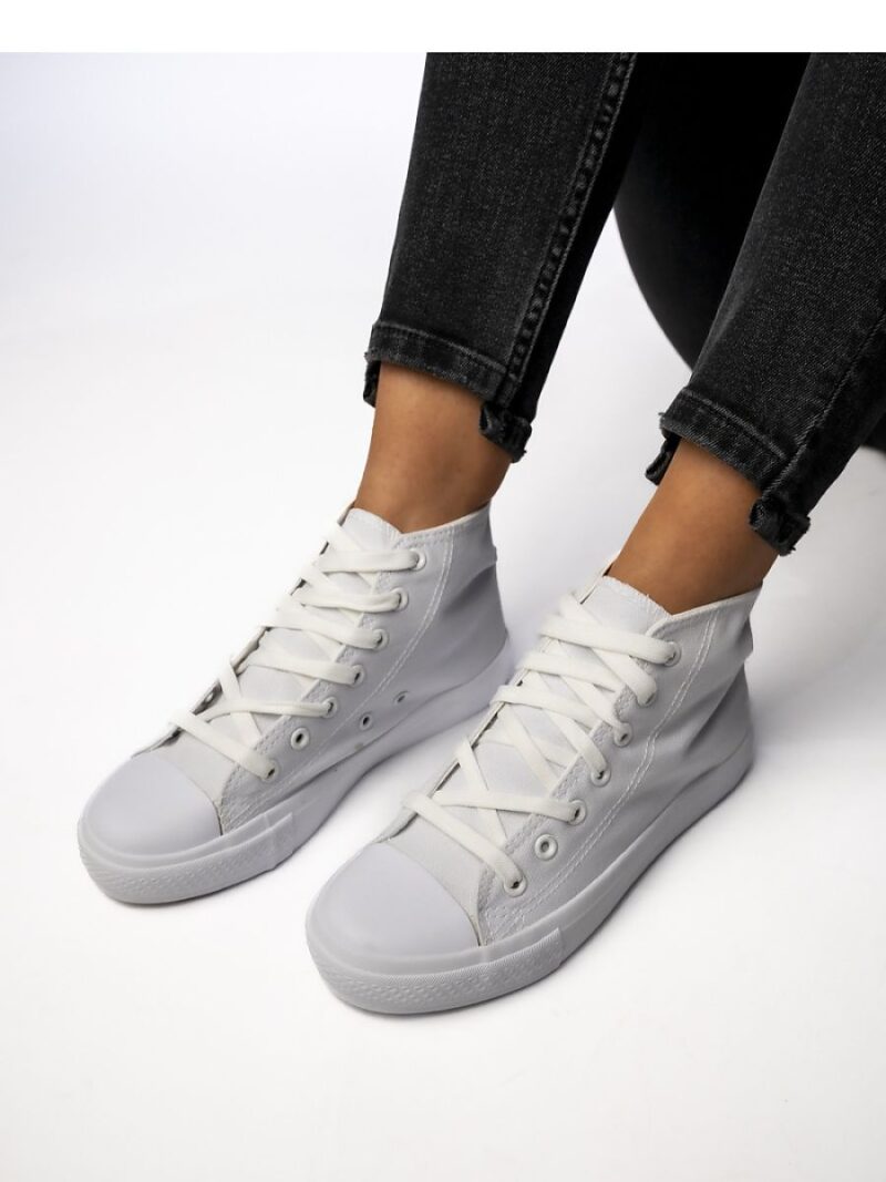 Damskie Trampki SOLIS WHITE - Inello - obrazek 2