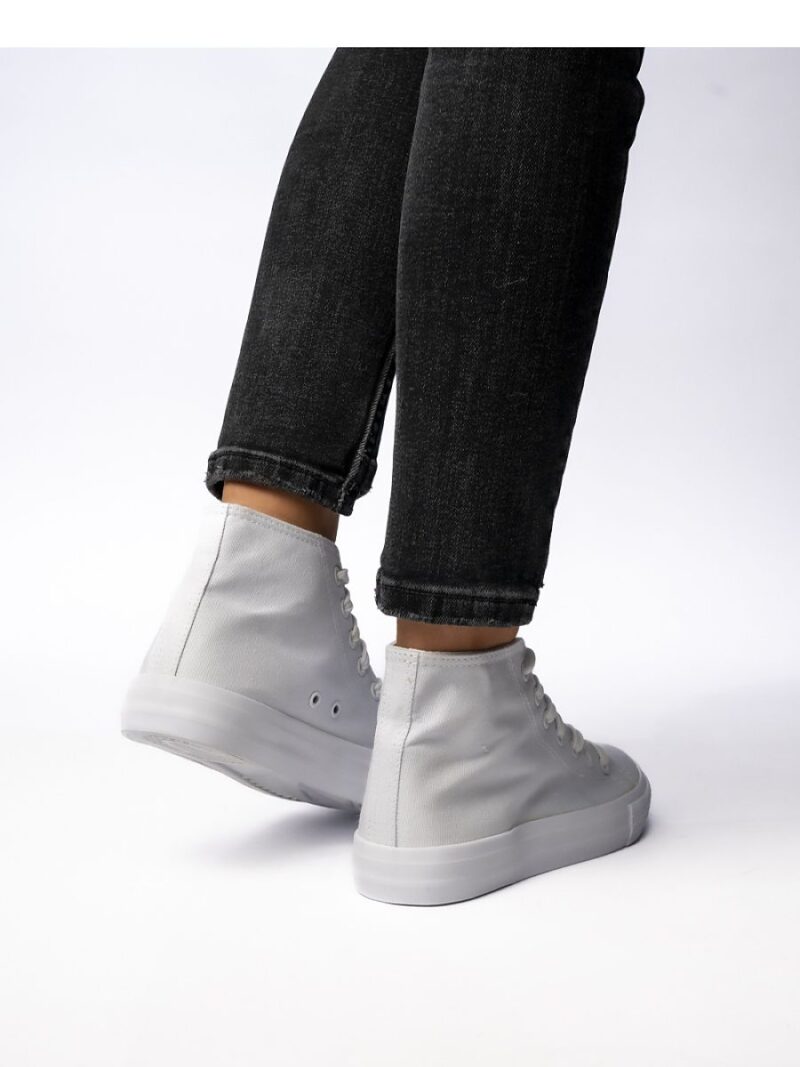 Damskie Trampki SOLIS WHITE - Inello - obrazek 3