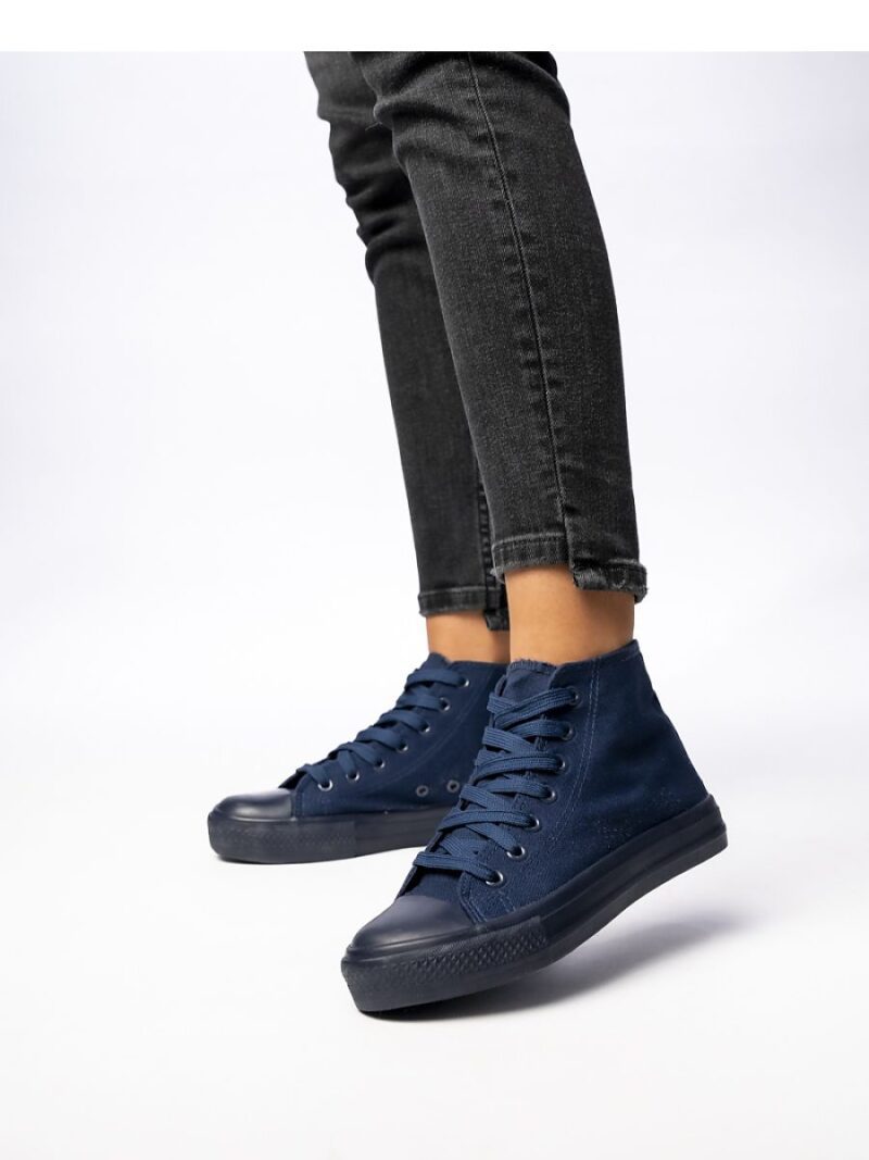Damskie Trampki SOLIS NAVY - Inello