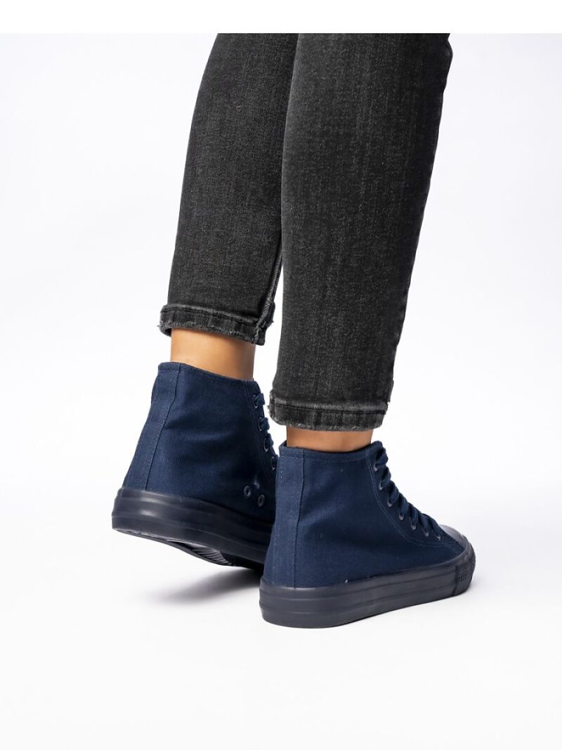 Damskie Trampki SOLIS NAVY - Inello - obrazek 3