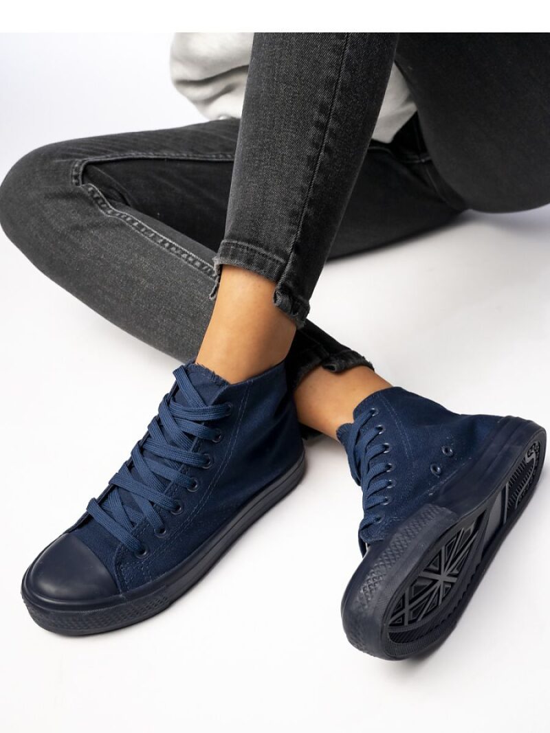 Damskie Trampki SOLIS NAVY - Inello - obrazek 4