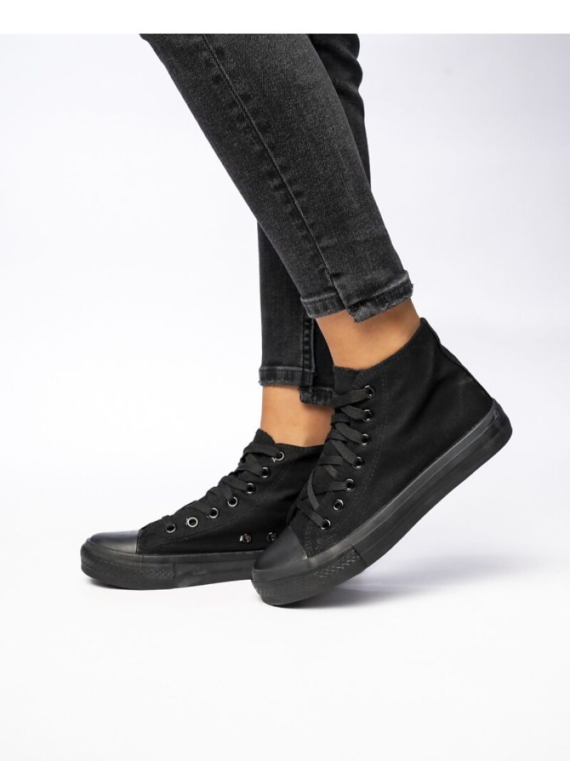 Damskie Trampki SOLIS BLACK - Inello