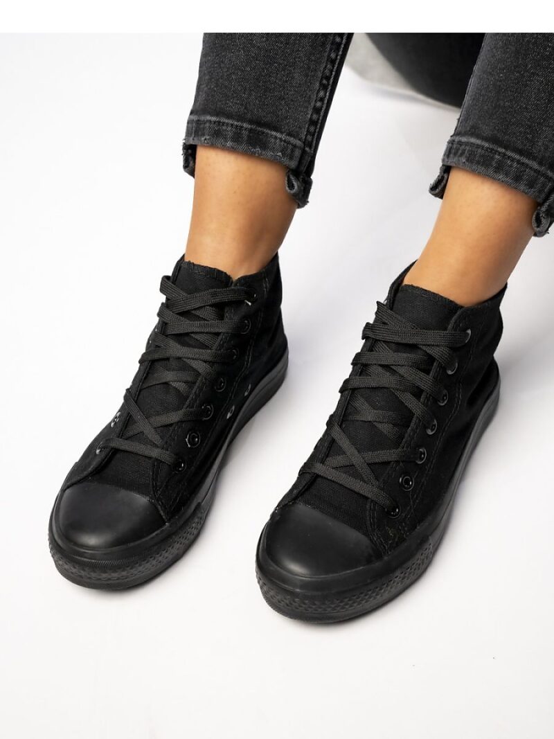 Damskie Trampki SOLIS BLACK - Inello - obrazek 2