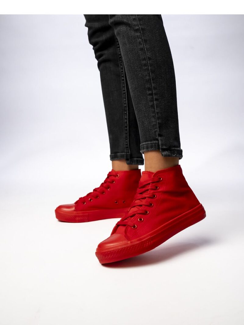 Damskie Trampki SOLIS RED - Inello