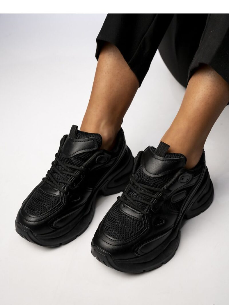 Damskie Sneakersy ASTORIA BLACK - Inello - obrazek 2
