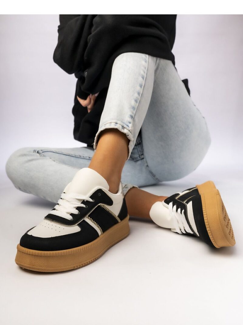 Damskie Sneakersy DULXO BLACK - Inello - obrazek 3