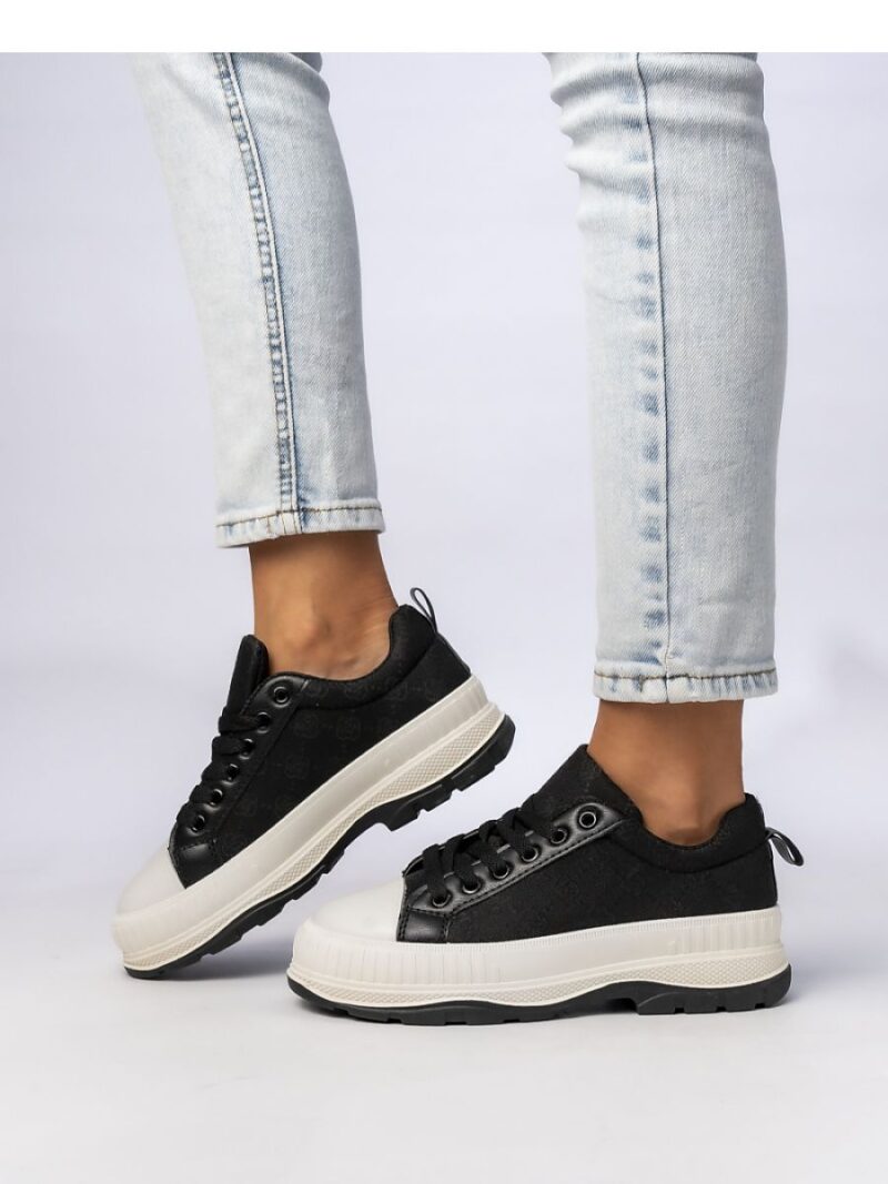 Damskie Sneakersy ASTORIA BLACK - Inello - obrazek 3