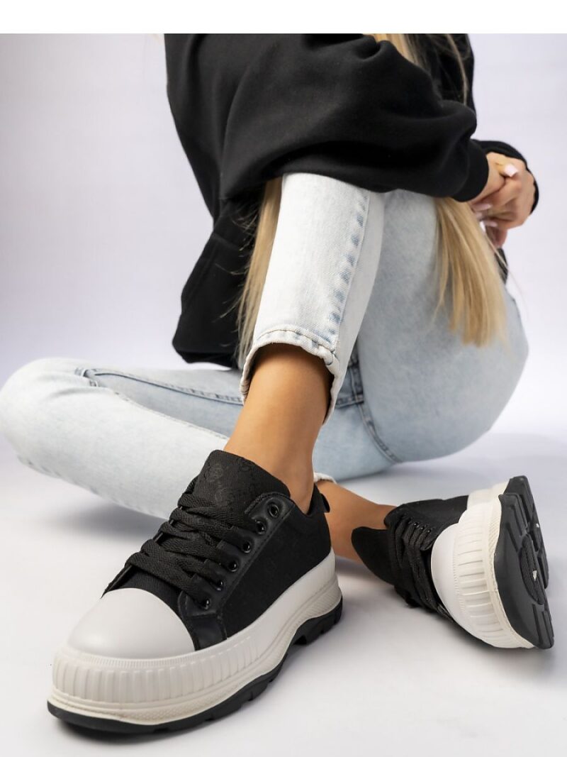 Damskie Sneakersy ASTORIA BLACK - Inello - obrazek 4
