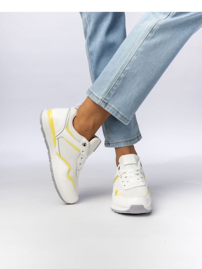 Damskie Sneakersy LUMINA WHITE - Inello