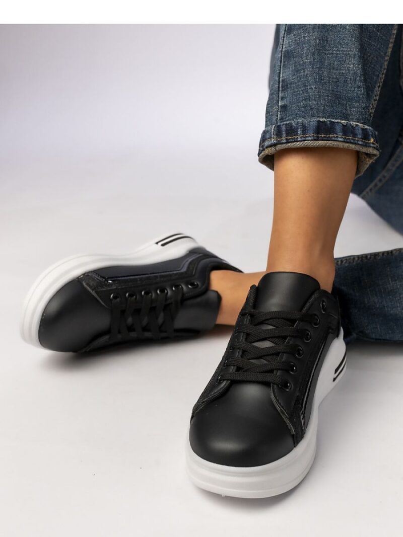 Damskie Sneakersy NOX BLACK - Inello - obrazek 3