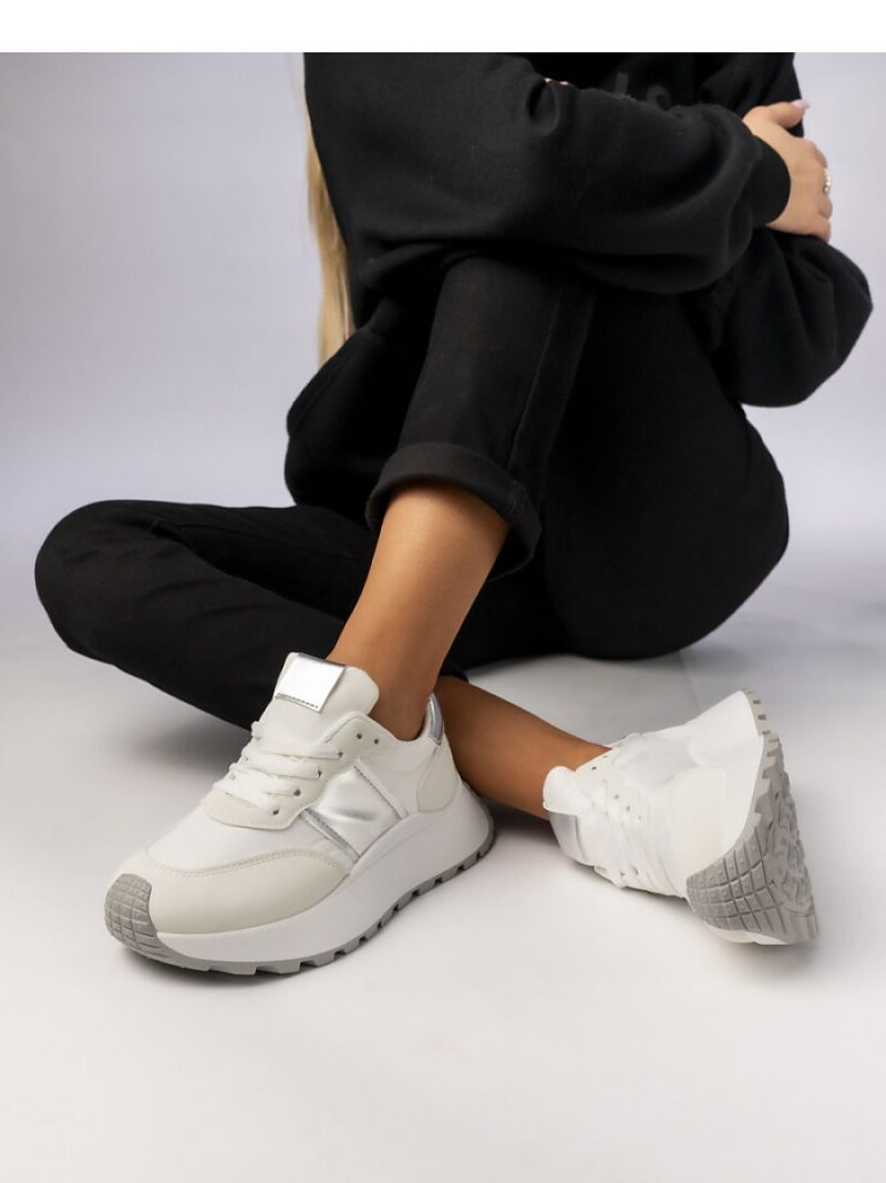 Damskie Sneakersy LIVIA WHITE - Inello - obrazek 3