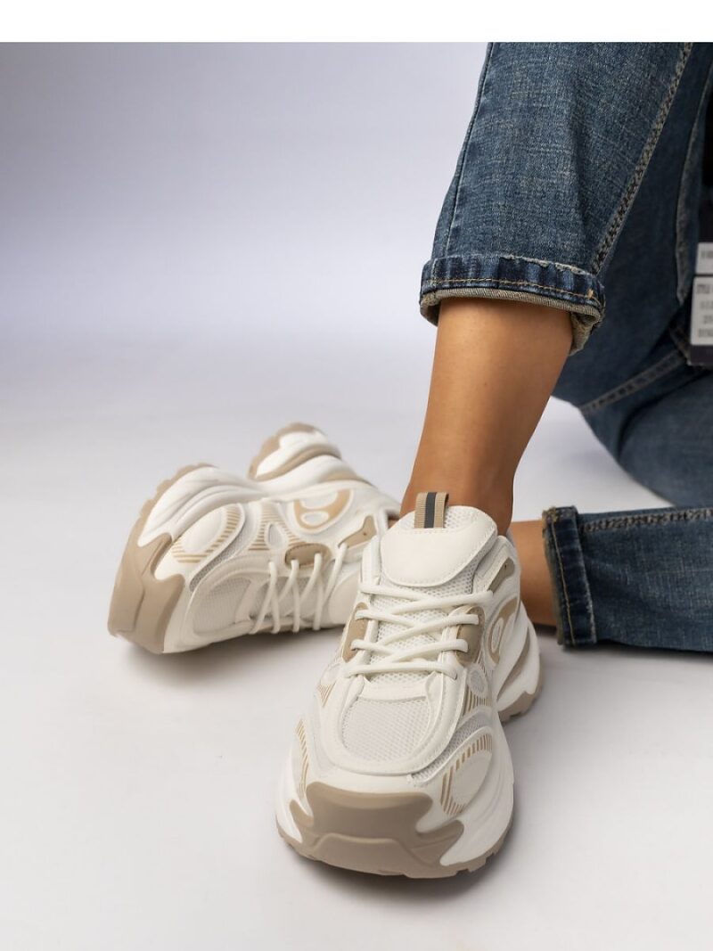 Damskie Sneakersy ALVENA WHITE - Inello - obrazek 3