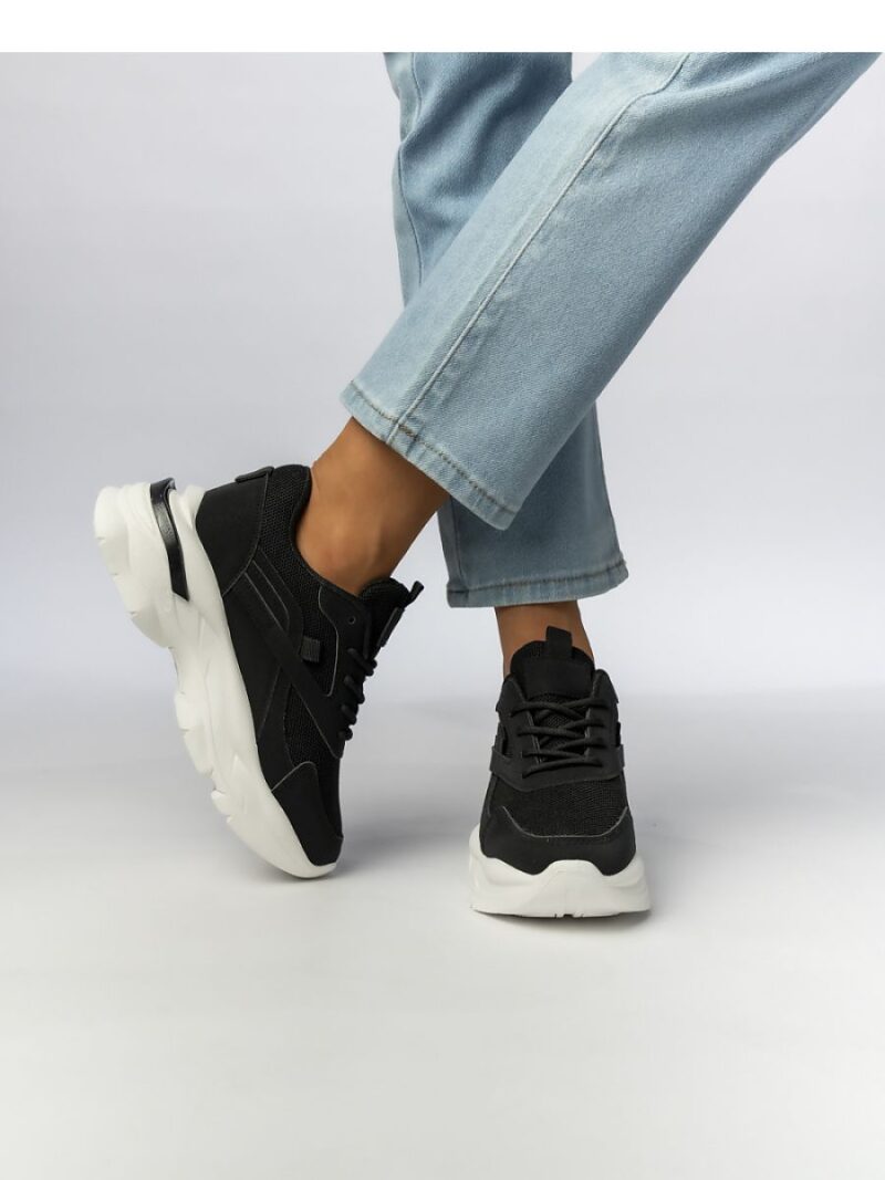 Damskie Sneakersy ZIRANA BLACK - Inello