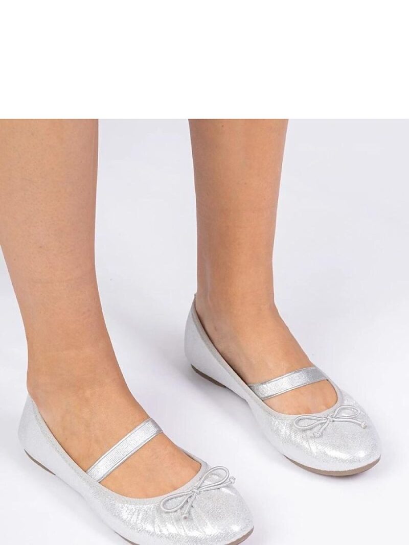 Baleriny Model Lerona HY88-50 Silver - PRIMO - obrazek 2