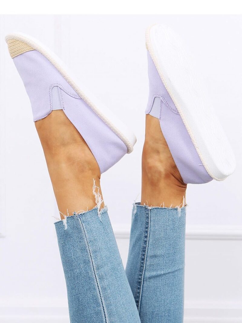 Espadryle damskie ALBA PURPLE - Inello - obrazek 2
