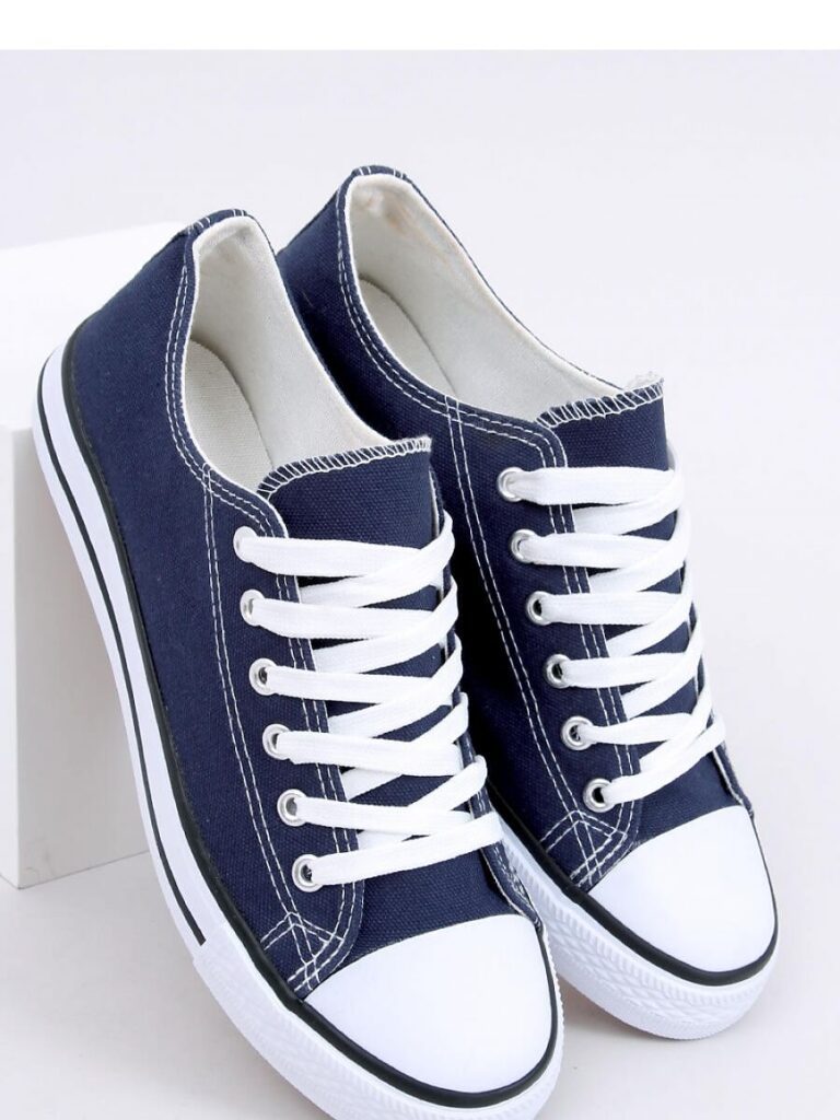 Trampki damskie klasyczne BASIC D.BLUE - Inello
