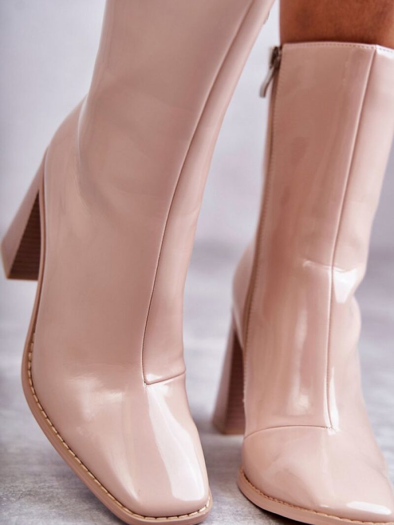 Botki Model Margit C-229 Beige - Step in style - obrazek 3