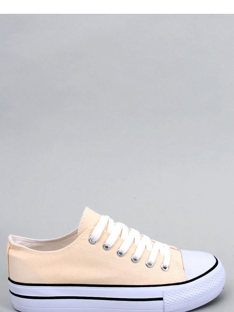 Trampki damskie klasyczne FARGIS BEIGE - Inello